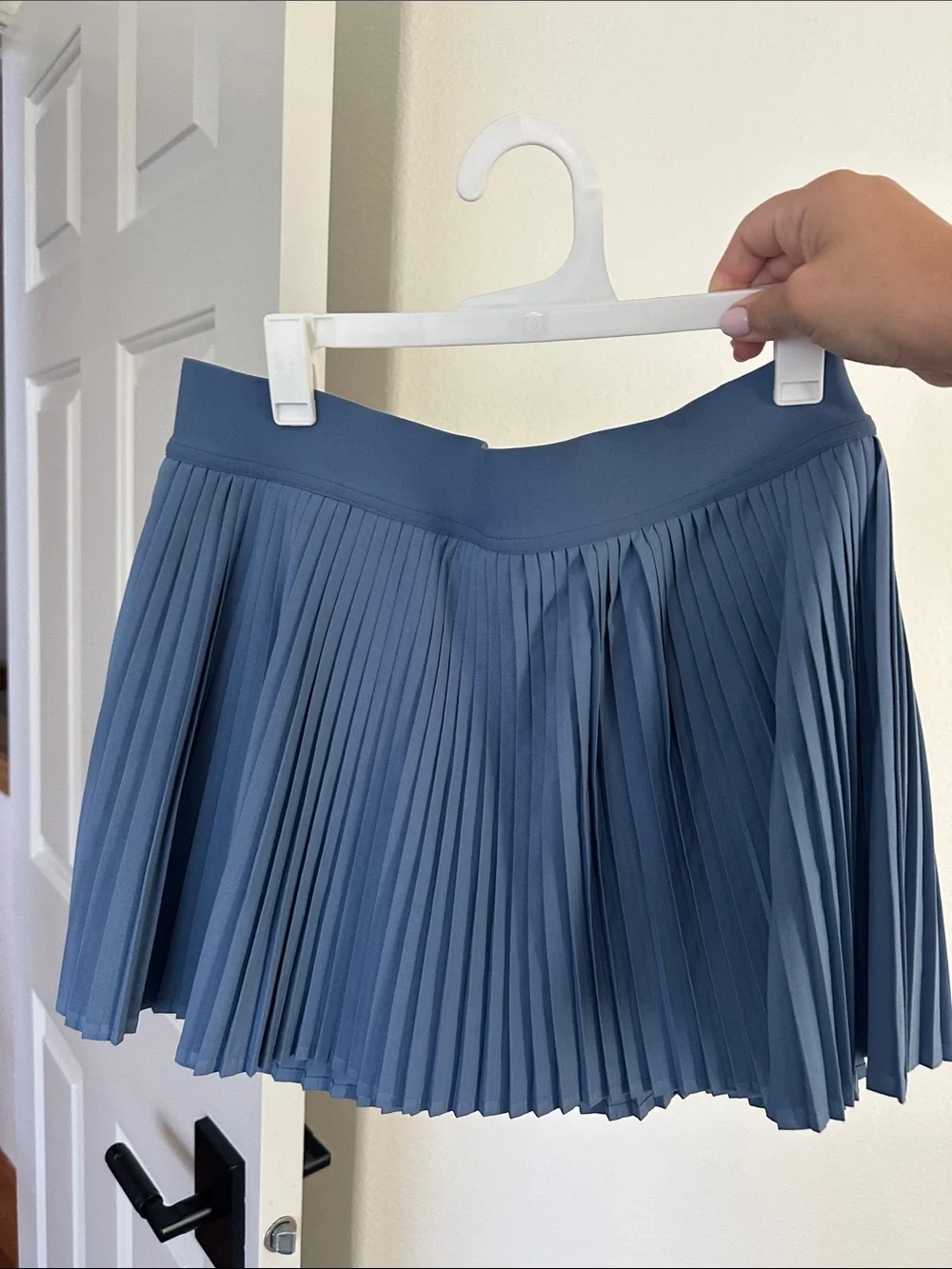 lululemon blue Pleated tennis Skirt size 6